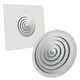 Circular Diffuser With Fixed Cones